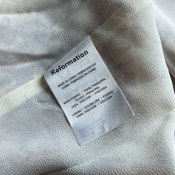 NEW! Reformation Kourtney Column Midi-Dress, SIZE 10 0785 - Picture 9 of 9